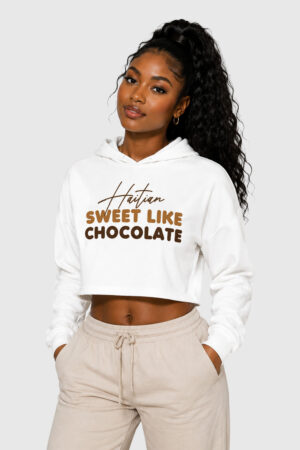 Haitian Sweet Like Chocolate High-Waisted T-Shirt